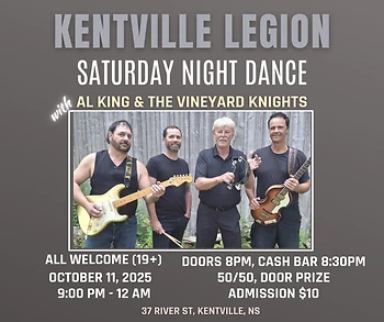 Poster for Dance with Al King & The Vineyard Knights