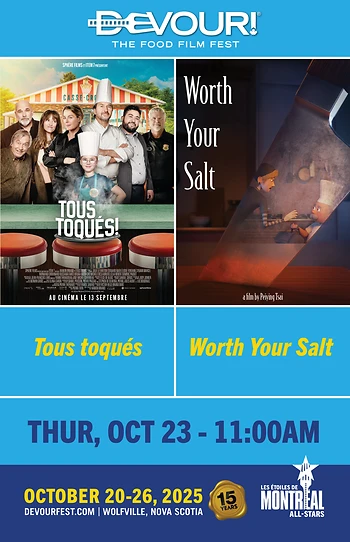 Poster for Devour! Tous toqués w/Worth Your Salt