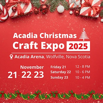 Poster for Acadia Christmas Craft Expo