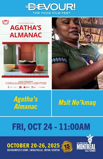 Poster for Agatha's Almanac w/Msit No'kmaq