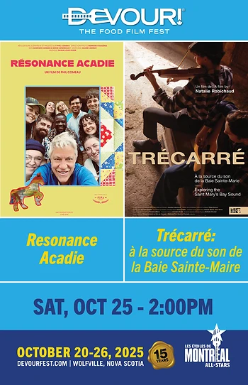 Poster for Resonance Acadie w/Trécarré: à la source du son de la Baie Sainte-Maire