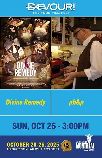 Poster for Devour! Divine Remedy w/pb&p