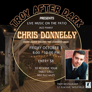 Poster for Troy After Dark: Chris Donnelly