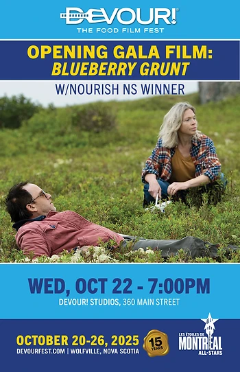 Poster for Devour! Opening Gala Film: Blueberry Grunt