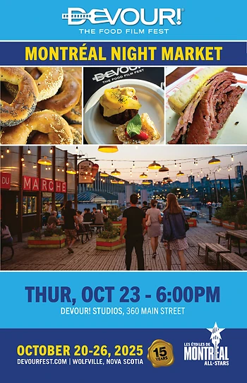 Poster for Devour! Montréal Night Market