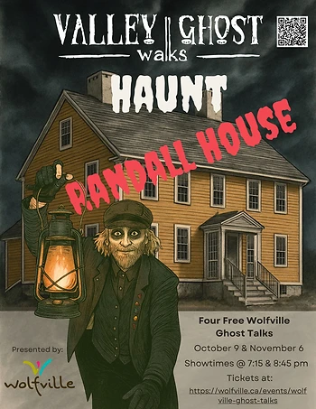 Poster for Valley Ghost Walks Haunt Randall House
