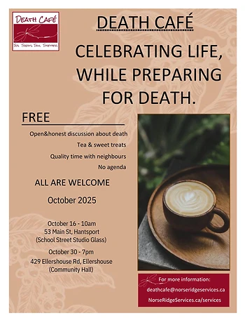Poster for Death Café