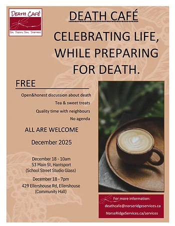 Poster for Death Café