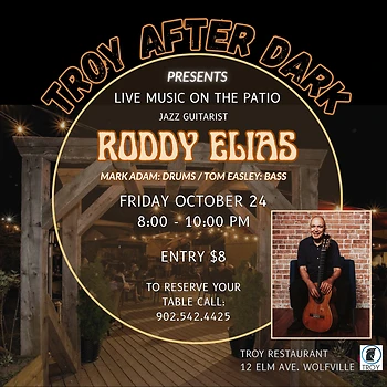 Poster for Troy After Dark: Roddy Elias