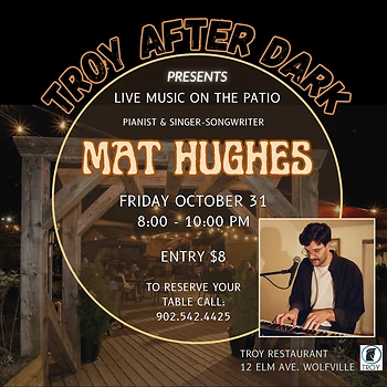 Poster for Troy After Dark: Mat Hughes