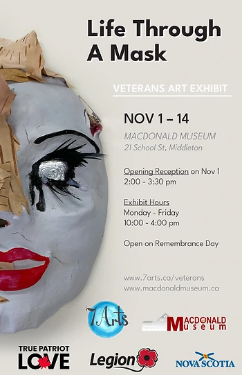 Poster for Art Exhibit Opening Reception