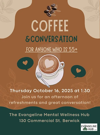 Poster for Coffee & Conversations
