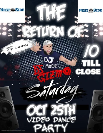 Poster for DJ Gizmo