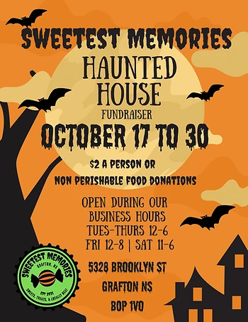 Poster for Sweetest Memories Haunted House