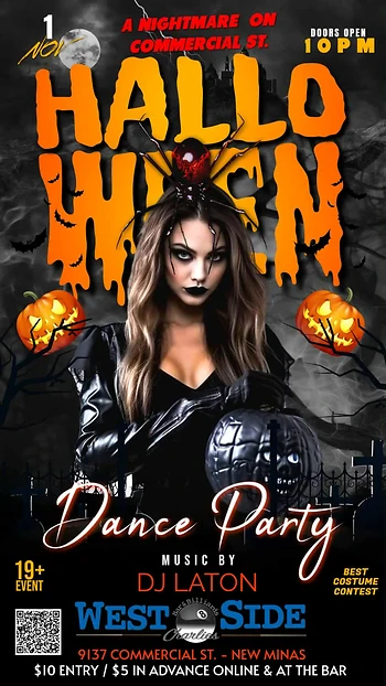 Poster for DJ Laton Halloween