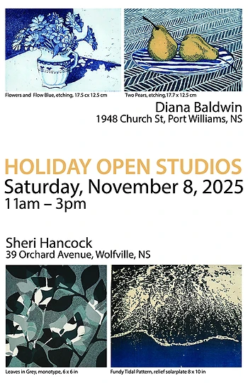 Poster for Holiday Open Studios