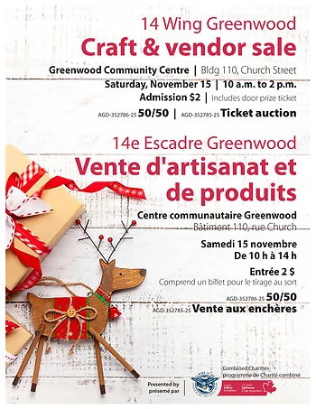 Poster for Crafters' and Vendors' Sale