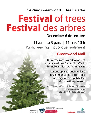 Poster for Festival of Trees