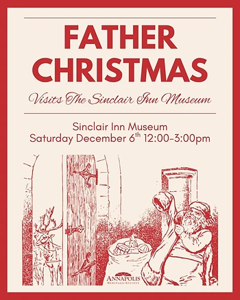 Poster for Father Christmas Visits the Museum