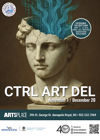 Poster for Opening Reception | CTRL ART DEL