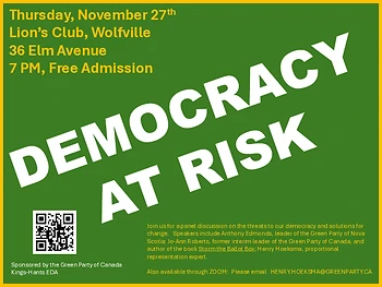 Poster for Democracy at Risk
