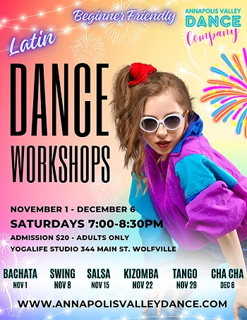 Poster for Tango Dance Workshop