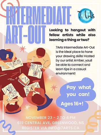 Poster for Intermediate Art-Out (Drawing)