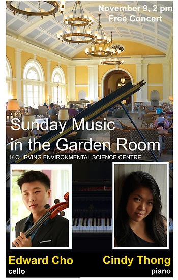 Poster for Garden Room Concert