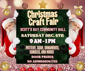 Poster for Christmas Craft Fair