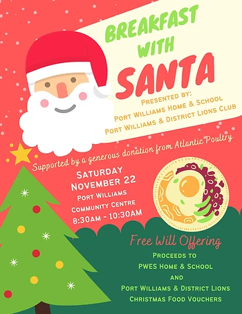 Poster for Santa Breakfast