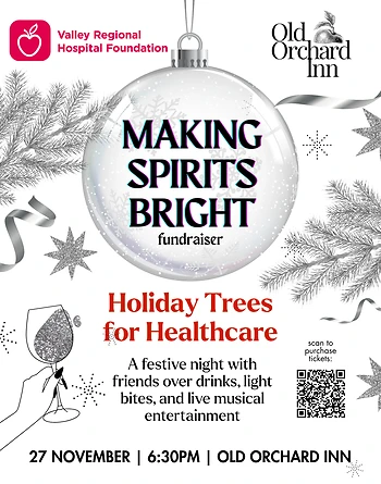 Poster for Holiday Trees for Healthcare