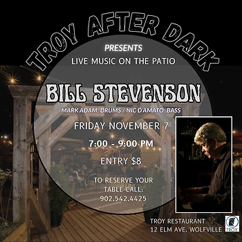 Poster for Troy After Dark: Bill Stevenson