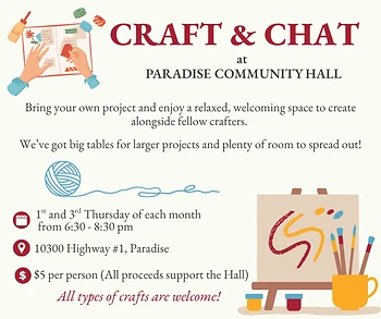 Poster for Craft & Chat