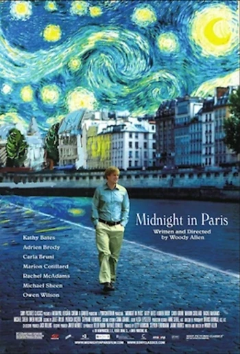 Poster for Midnight in Paris