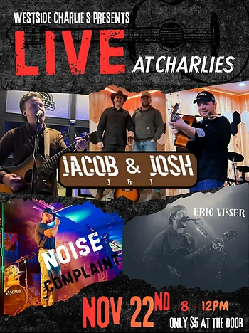 Poster for Live Band Night