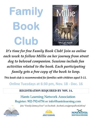Poster for Family Book Club