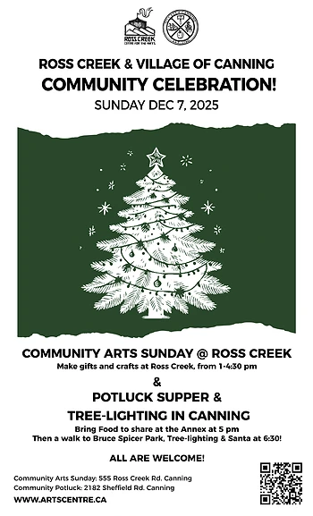 Poster for MerryMaking and Community Potluck
