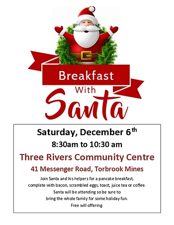 Poster for Breakfast with Santa