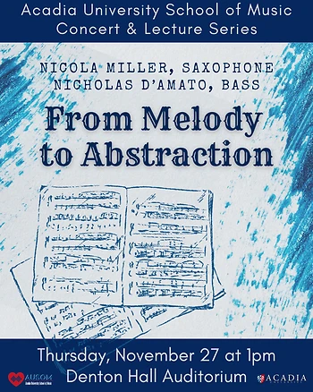Poster for Nicola Miller & Nicholas D'Amato