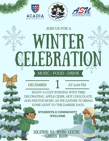 Poster for Winter Celebration