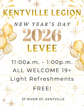 Poster for New Year's Day Levee