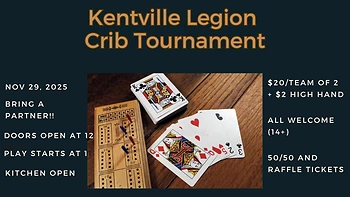 Poster for Crib Tournament