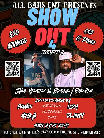 Poster for Show Out 4 Live Rap
