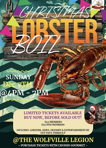 Poster for Lobster Boil and Music