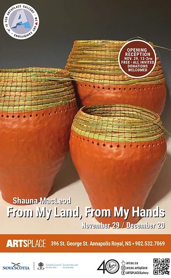 Poster for Opening | From My Land, From My Hands