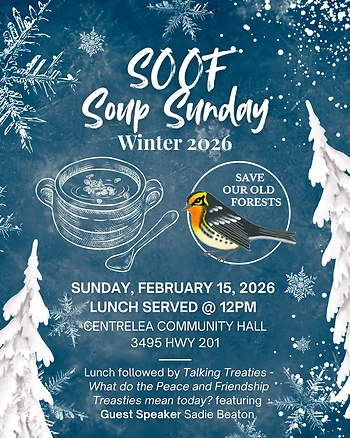 Poster for SOOF Soup Sunday