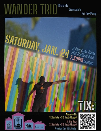 Poster for Wander Trio