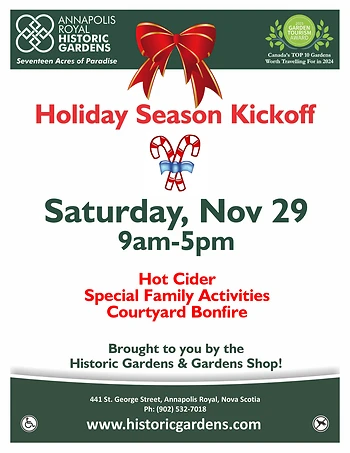 Poster for Holiday Season Kickoff