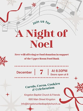 Poster for A Night of Noel