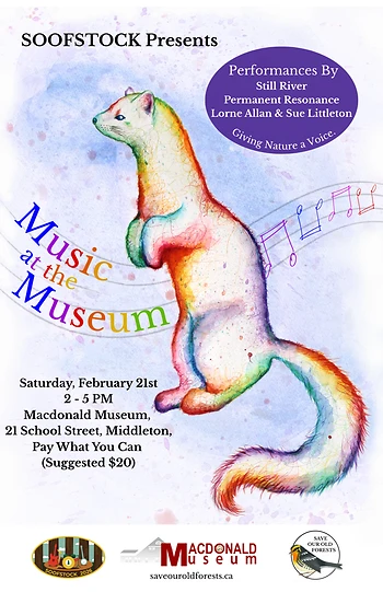 Poster for SOOFSTOCK Presents... Music at the Museum